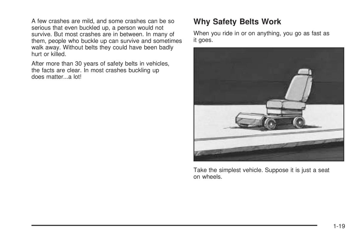 Chevrolet Astro II 2 owners manual / page 25