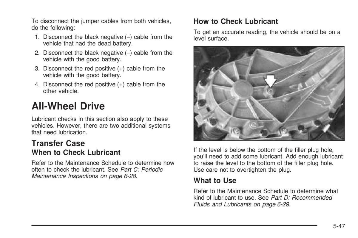 Chevrolet Astro II 2 owners manual / page 259