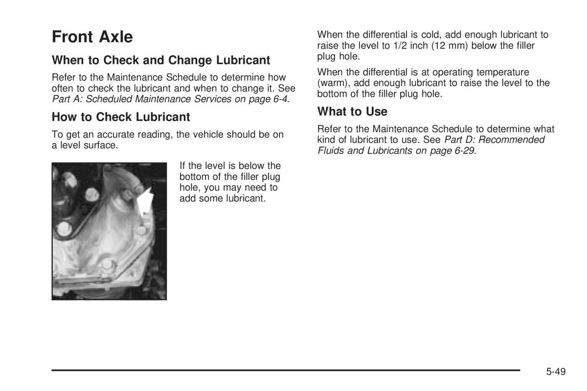 Chevrolet Astro II 2 owners manual / page 261