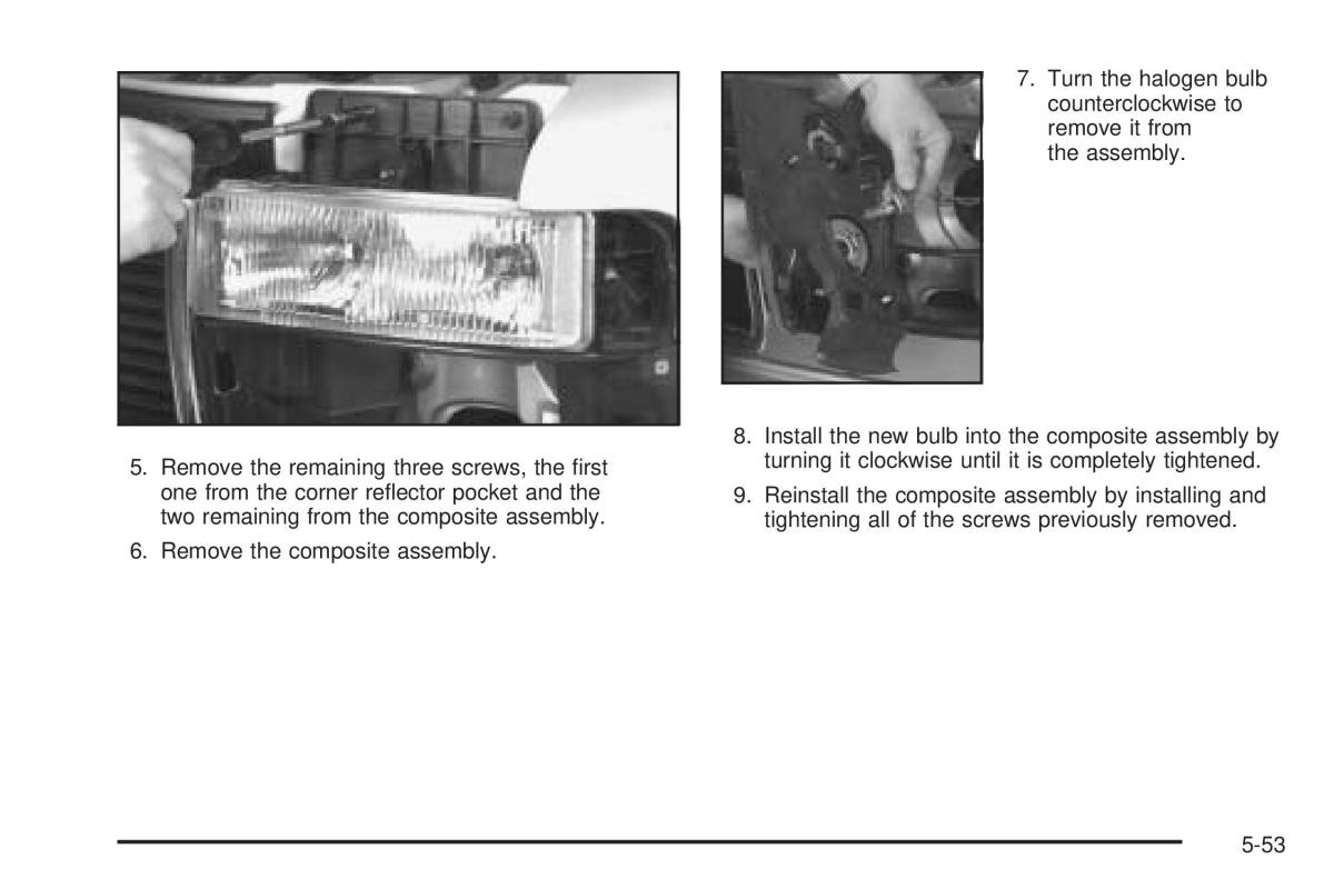 Chevrolet Astro II 2 owners manual / page 265