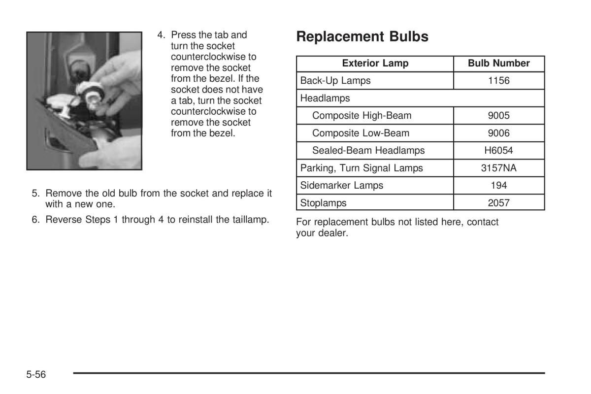 Chevrolet Astro II 2 owners manual / page 268