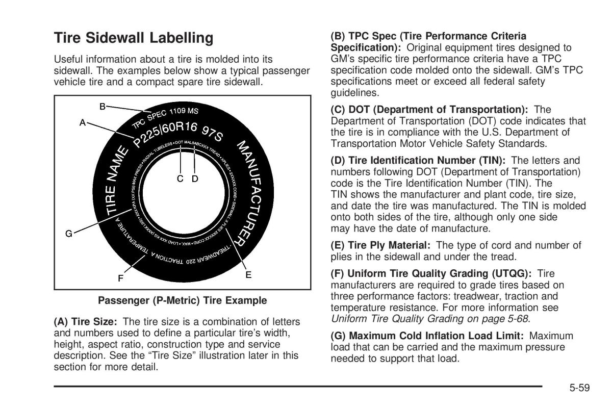 Chevrolet Astro II 2 owners manual / page 271