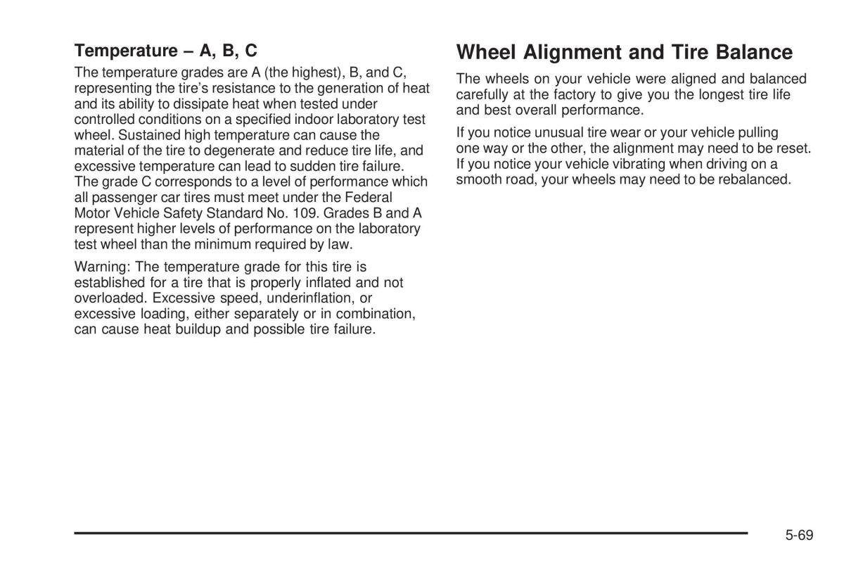 Chevrolet Astro II 2 owners manual / page 281