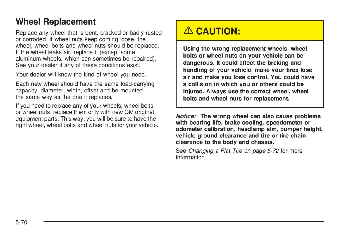 Chevrolet Astro II 2 owners manual / page 282