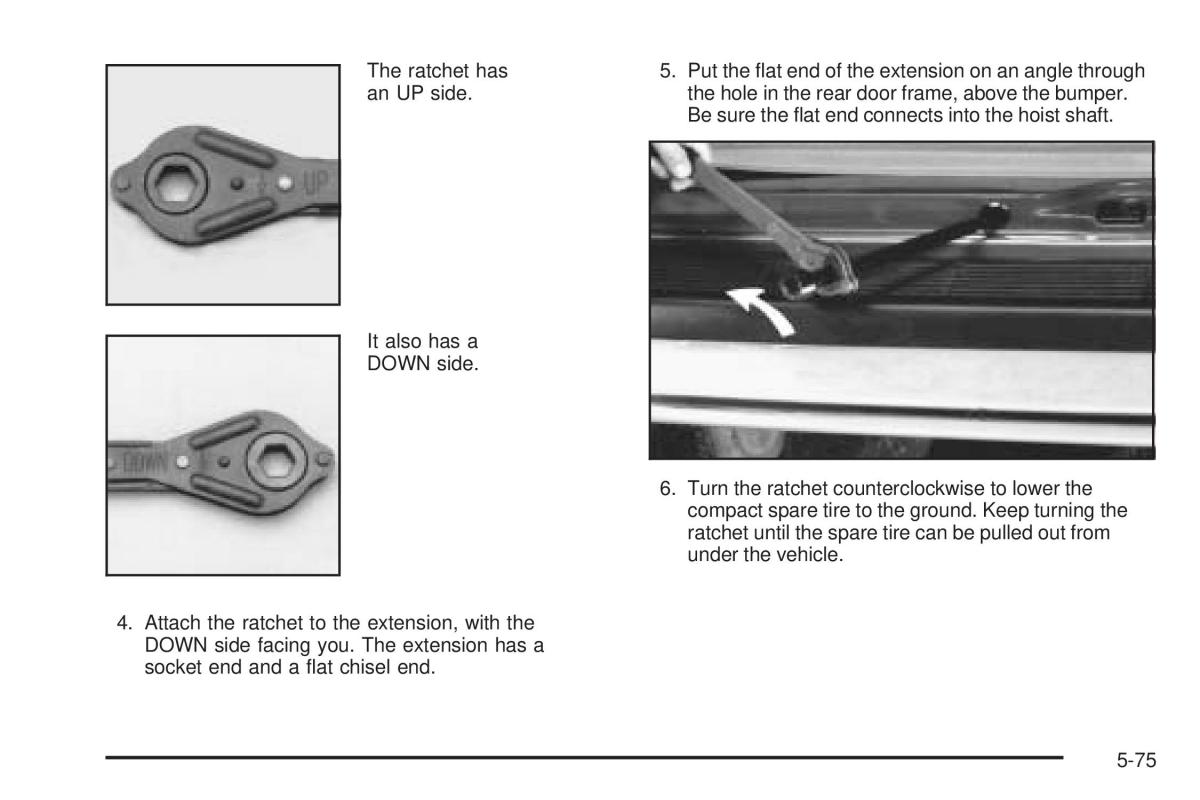 Chevrolet Astro II 2 owners manual / page 287