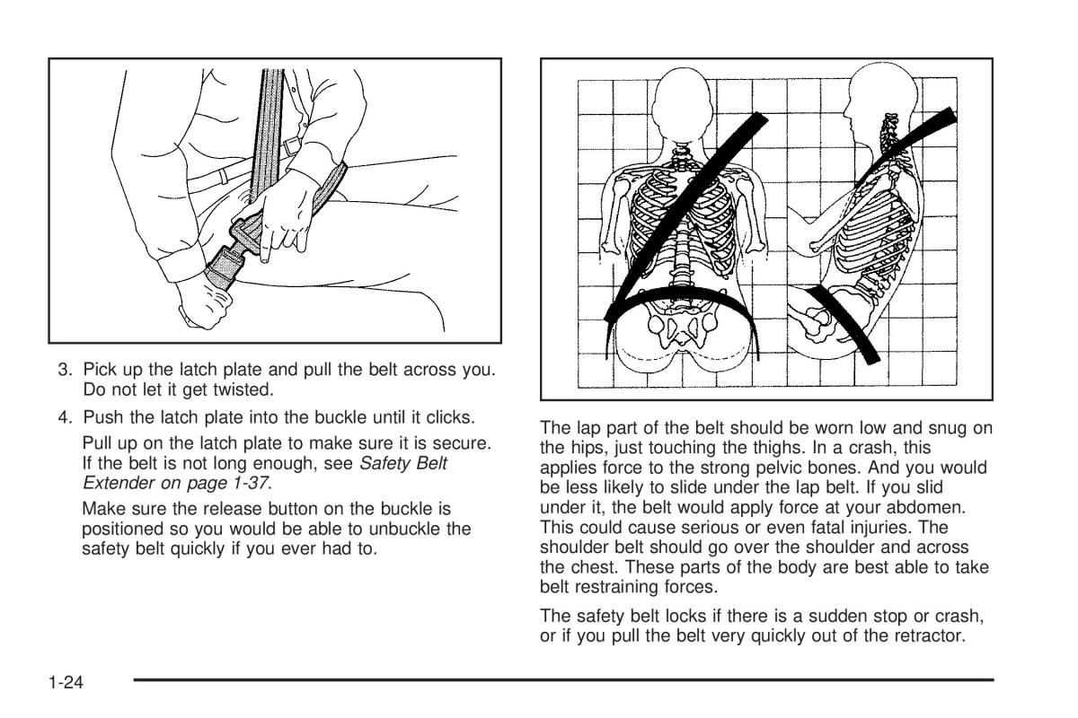 Chevrolet Astro II 2 owners manual / page 30