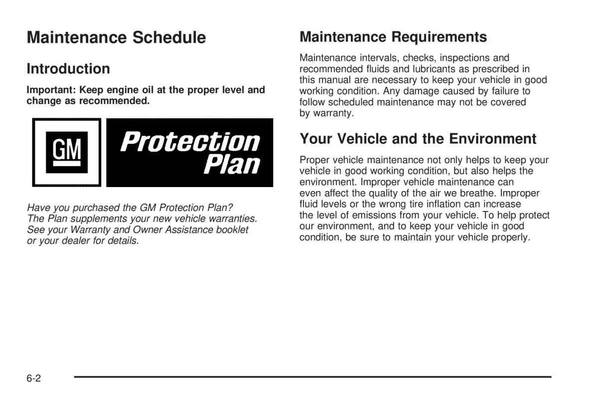 Chevrolet Astro II 2 owners manual / page 316