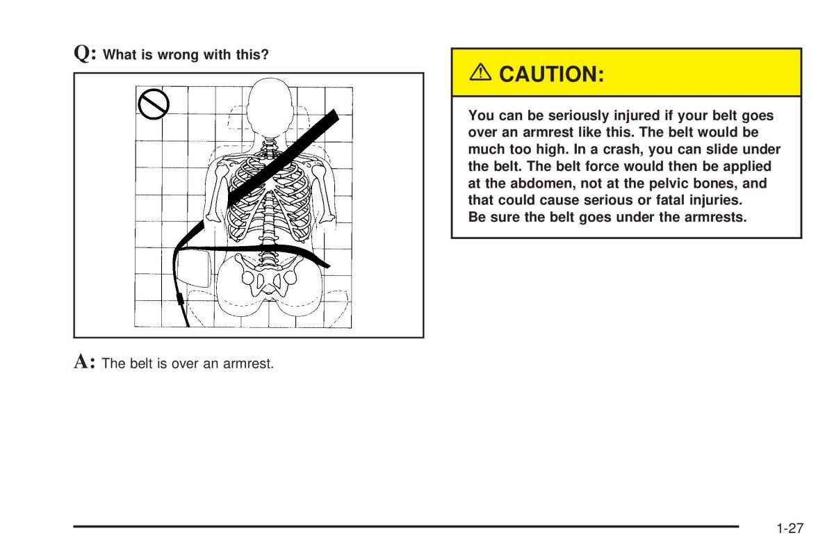 Chevrolet Astro II 2 owners manual / page 33