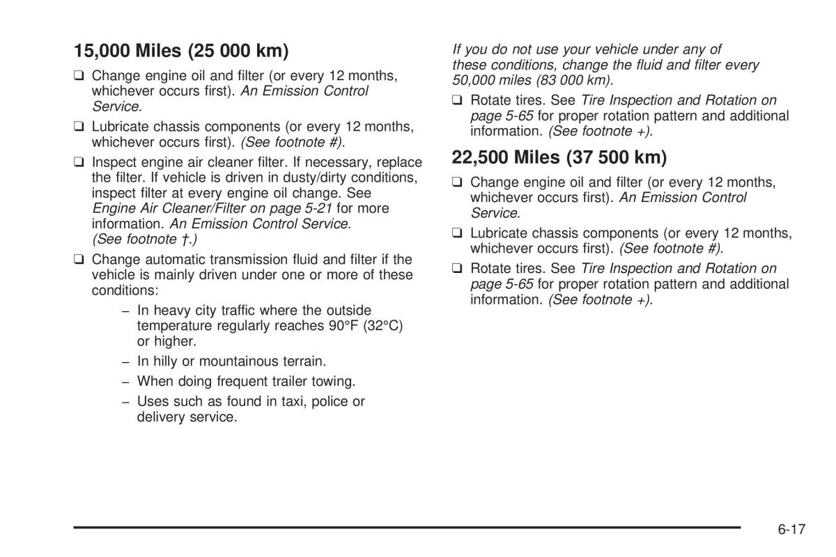 Chevrolet Astro II 2 owners manual / page 331