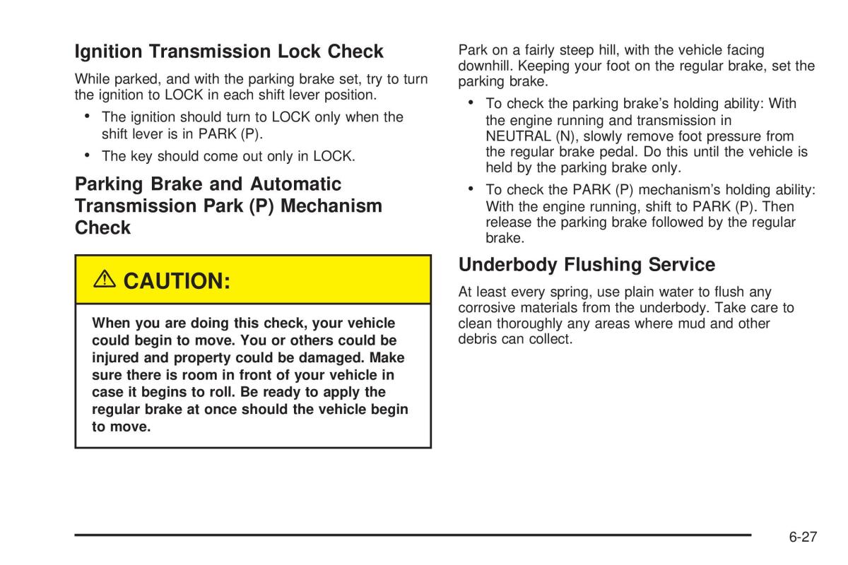 Chevrolet Astro II 2 owners manual / page 341