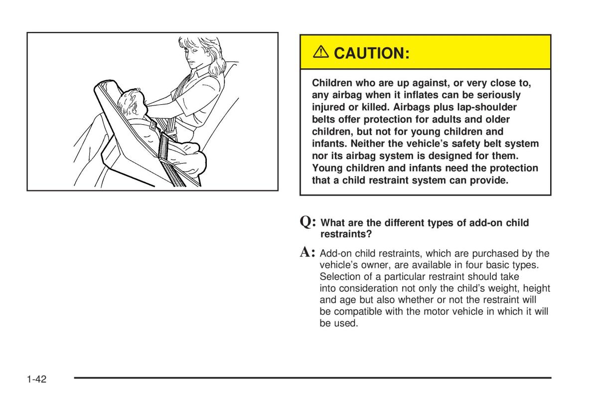 Chevrolet Astro II 2 owners manual / page 48