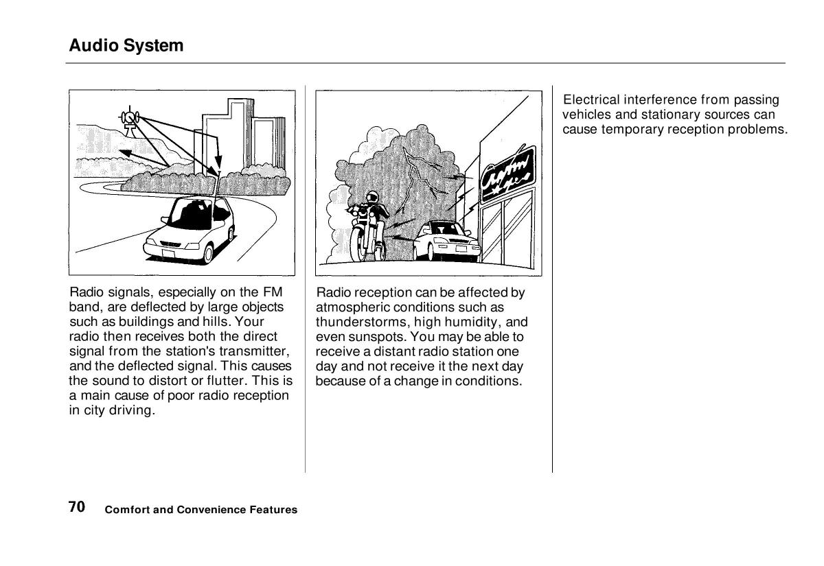 manual  Honda Civic VI 6 Hatchback owners manual / page 66