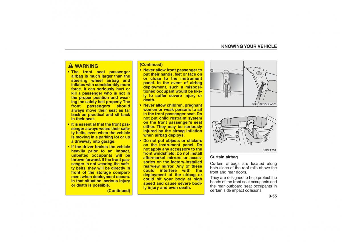 Kia Sorento I 1 owners manual / page 64