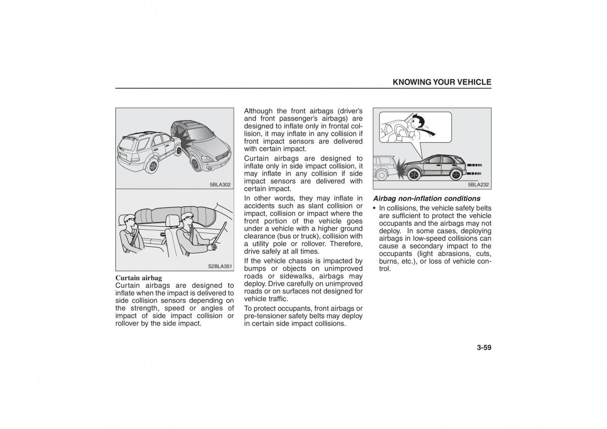 Kia Sorento I 1 owners manual / page 68