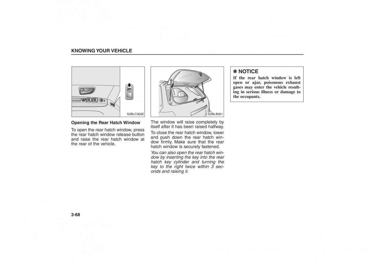 Kia Sorento I 1 owners manual / page 77