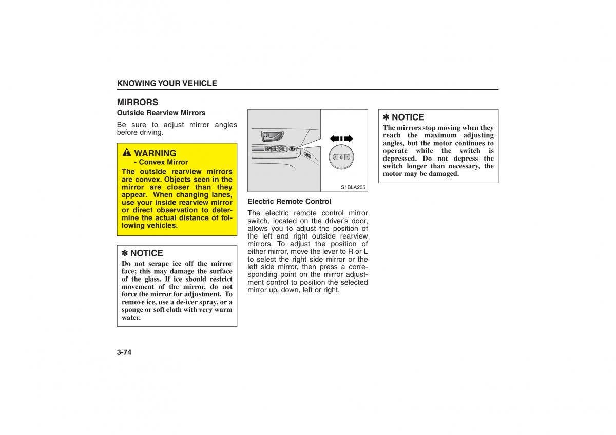 Kia Sorento I 1 owners manual / page 83