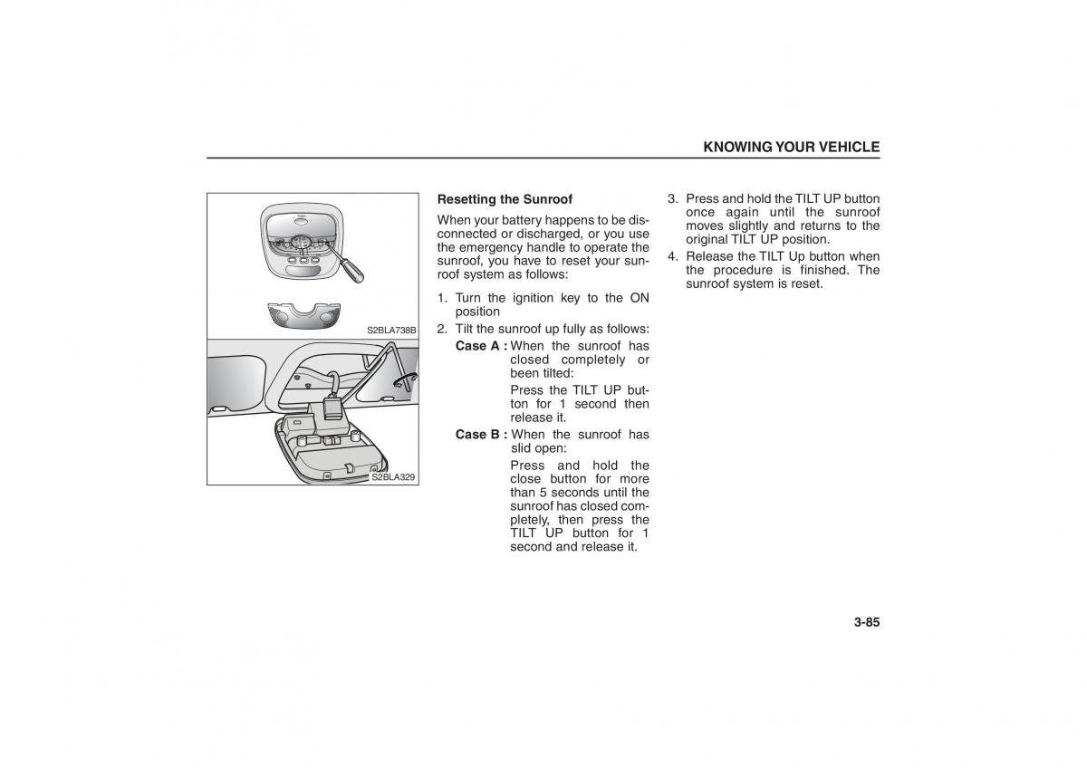 Kia Sorento I 1 owners manual / page 94