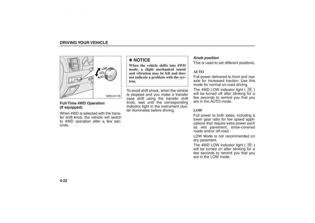 Kia Sorento I 1 owners manual / page 120