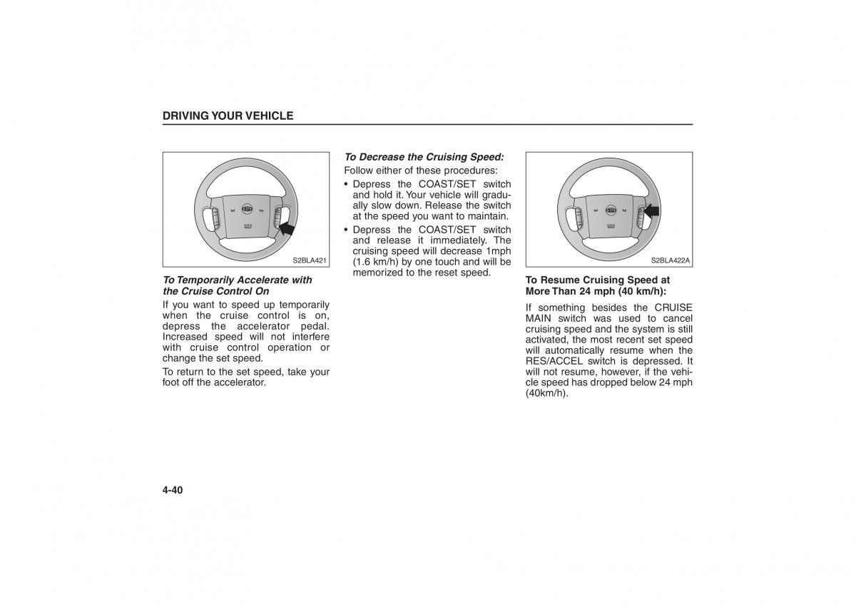 Kia Sorento I 1 owners manual / page 138