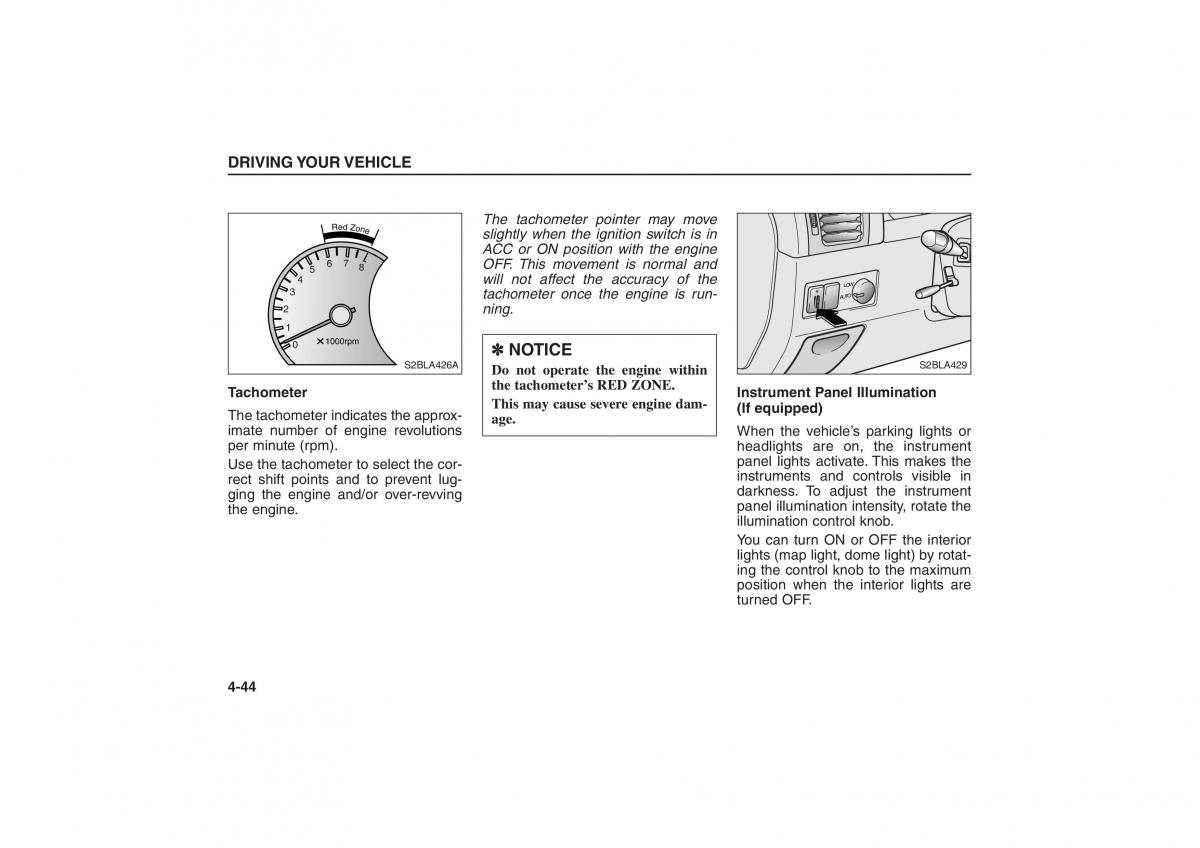 Kia Sorento I 1 owners manual / page 142