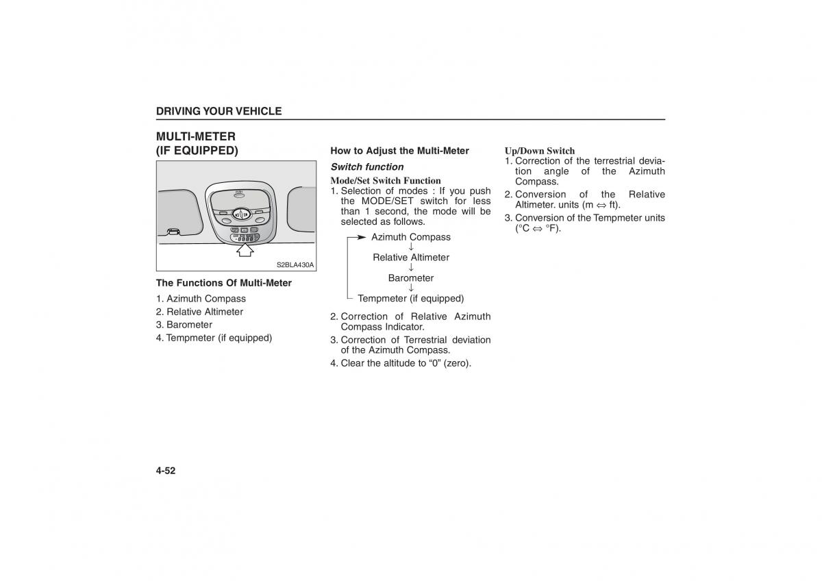 Kia Sorento I 1 owners manual / page 150