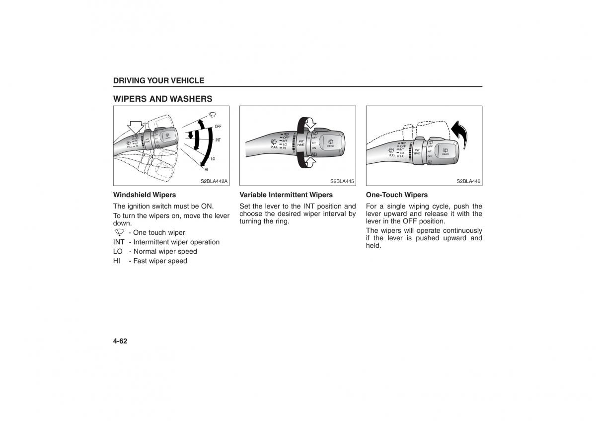 Kia Sorento I 1 owners manual / page 160