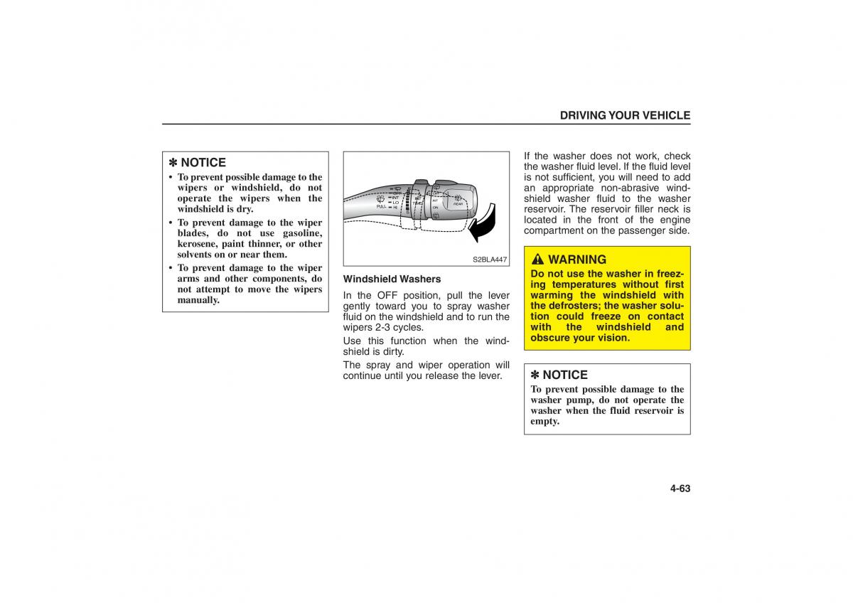 Kia Sorento I 1 owners manual / page 161