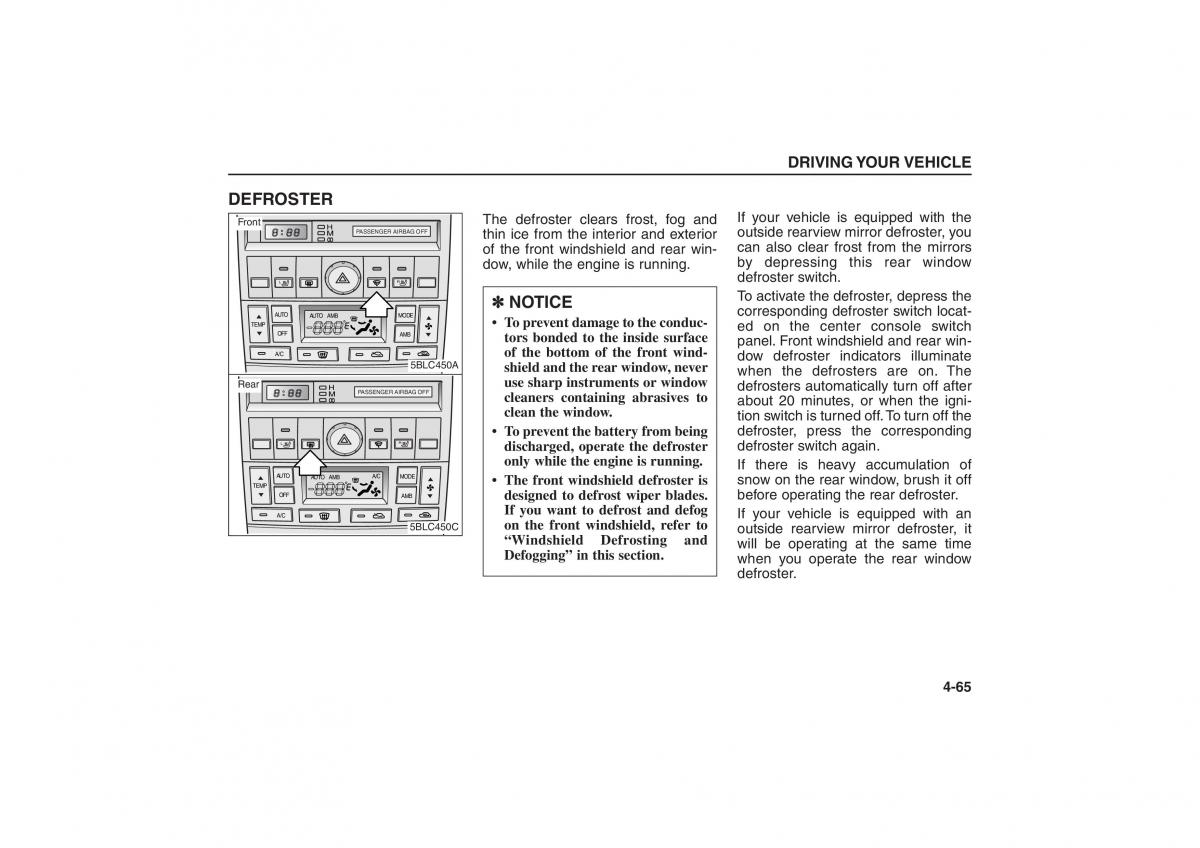 Kia Sorento I 1 owners manual / page 163