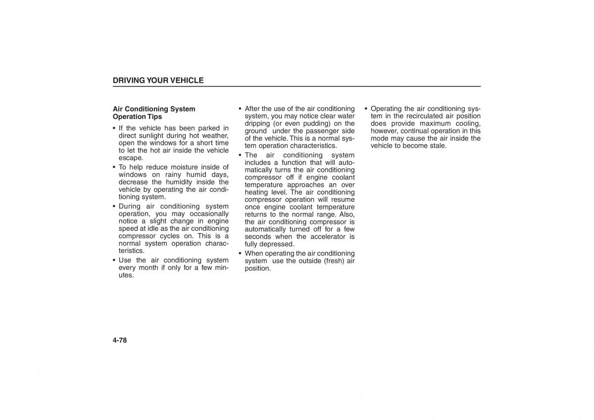 Kia Sorento I 1 owners manual / page 176