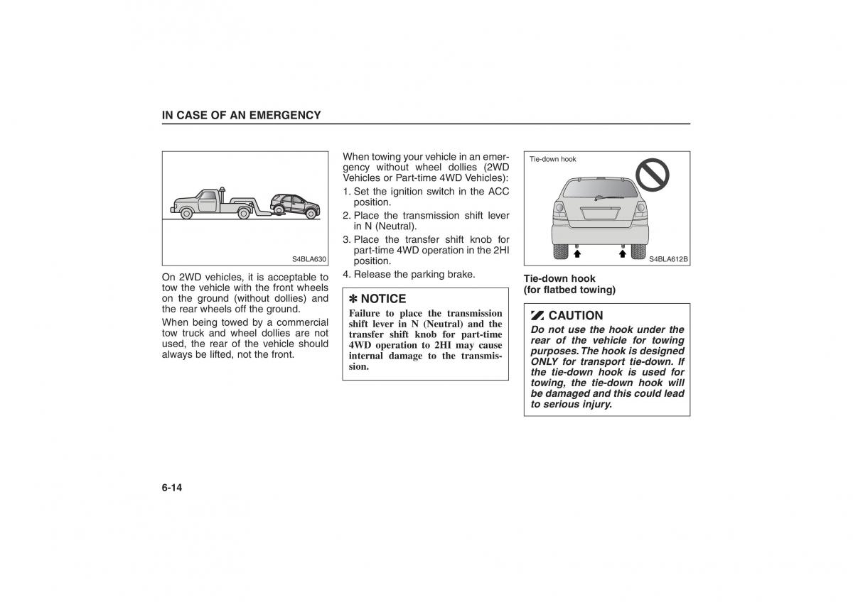 Kia Sorento I 1 owners manual / page 246