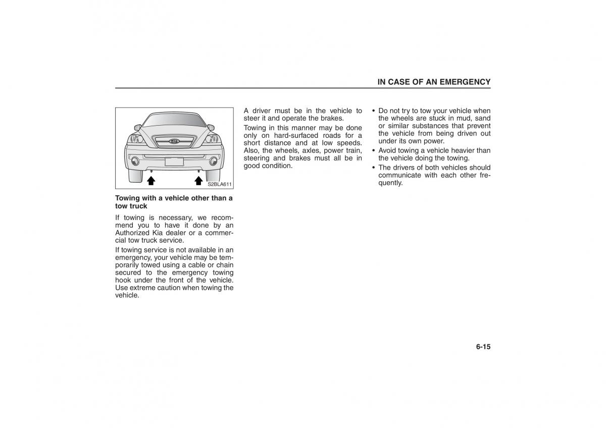 Kia Sorento I 1 owners manual / page 247