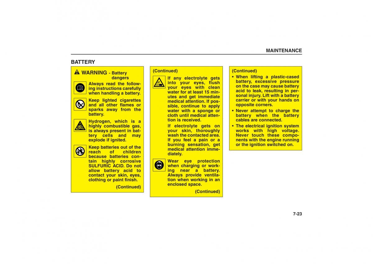 Kia Sorento I 1 owners manual / page 280