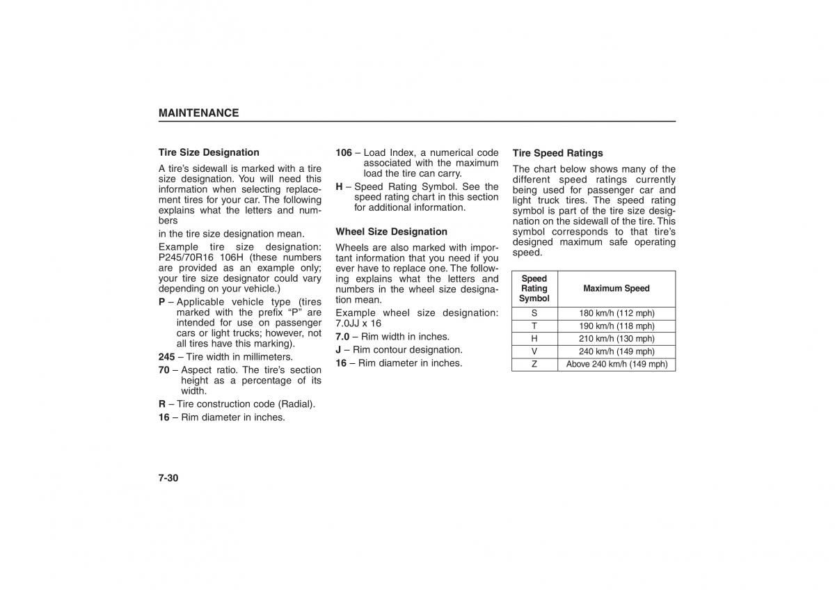 Kia Sorento I 1 owners manual / page 287