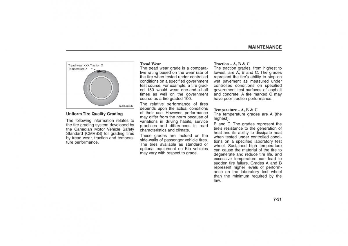 Kia Sorento I 1 owners manual / page 288