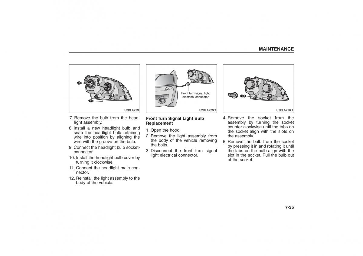 Kia Sorento I 1 owners manual / page 292