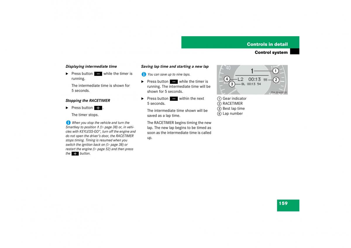 Mercedes Benz E Class W211 owners manual / page 160