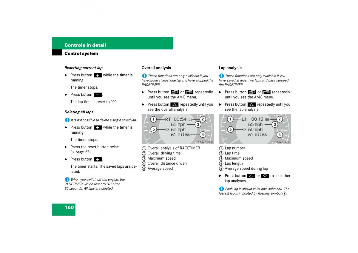 Mercedes Benz E Class W211 owners manual / page 161