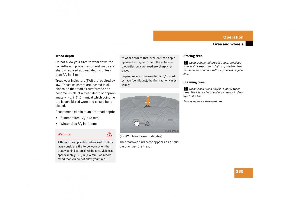 Mercedes Benz E Class W211 owners manual / page 336