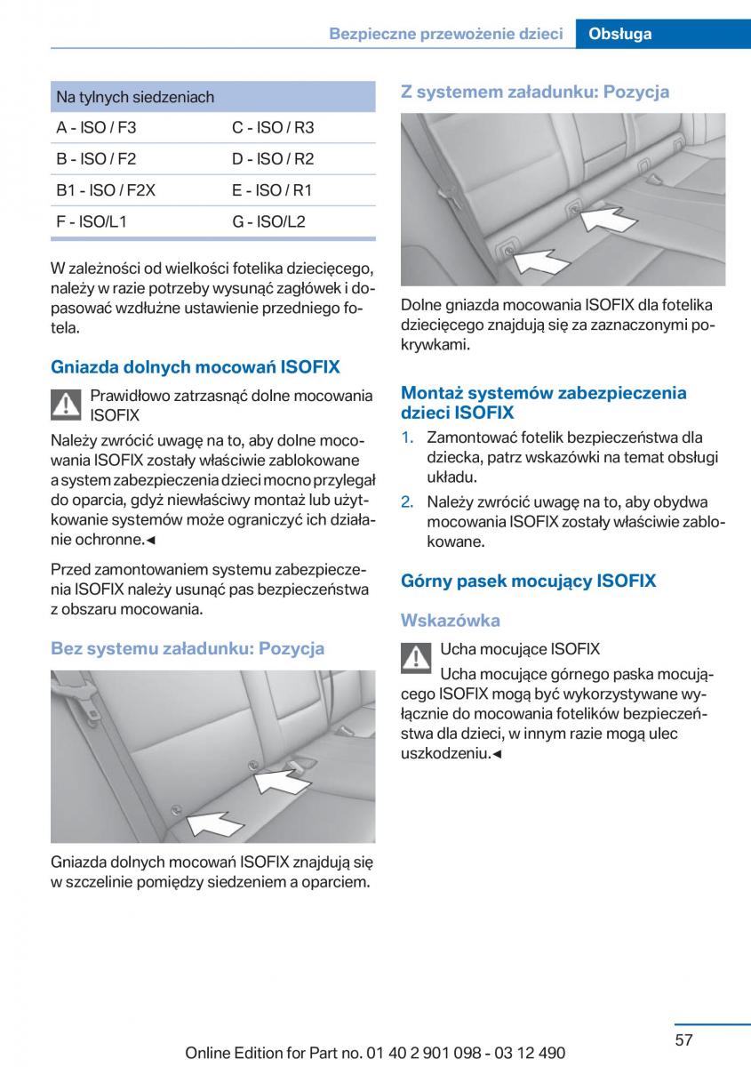 BMW 3 F30 instrukcja obslugi / page 57