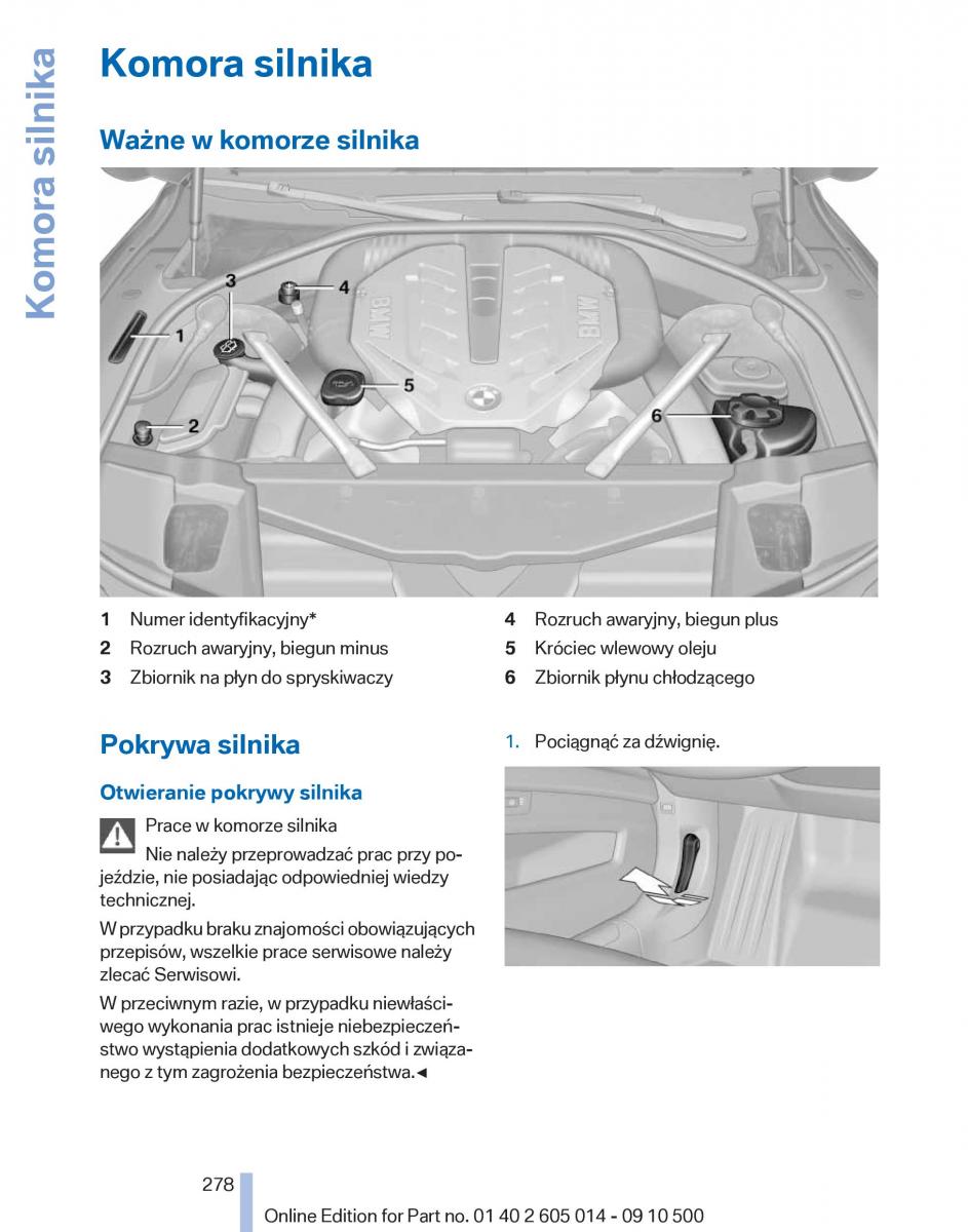 BMW 5 F07 GT Gran Turismo instrukcja obslugi / page 278