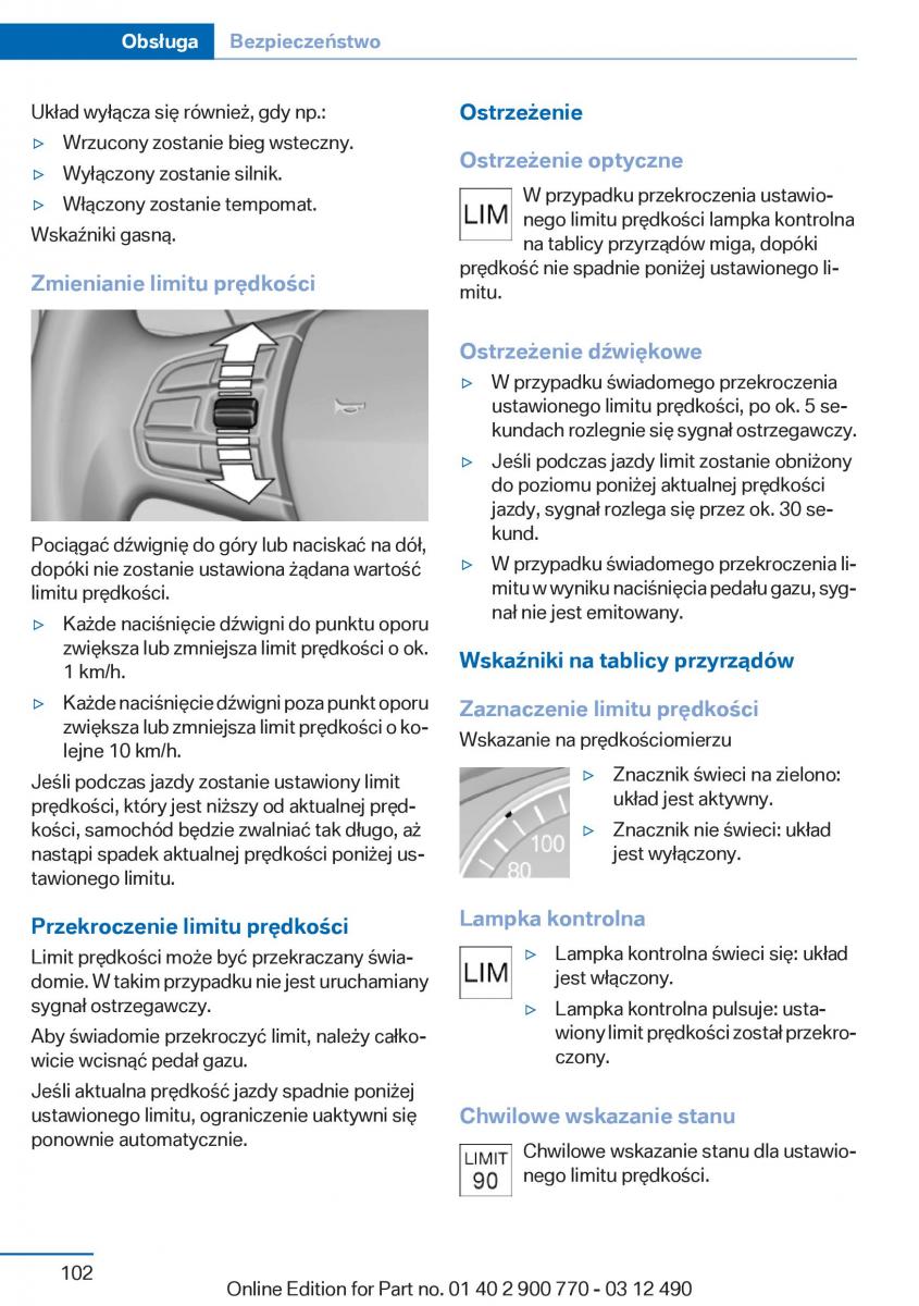 manual  BMW 6 F13 Coupe instrukcja / page 102