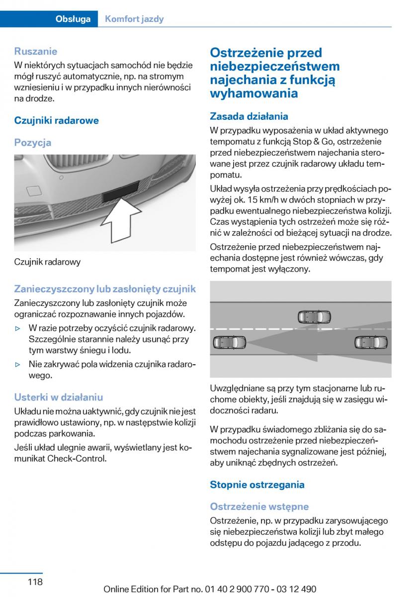 manual  BMW 6 F13 Coupe instrukcja / page 118