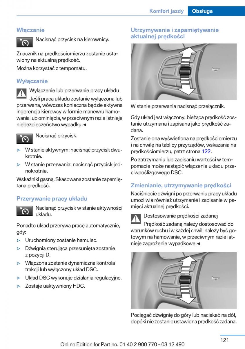 manual  BMW 6 F13 Coupe instrukcja / page 121