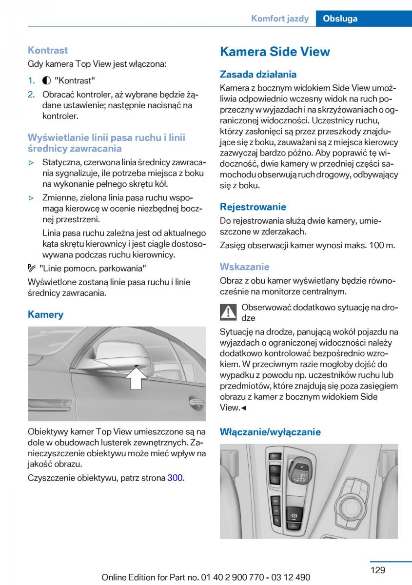 manual  BMW 6 F13 Coupe instrukcja / page 129