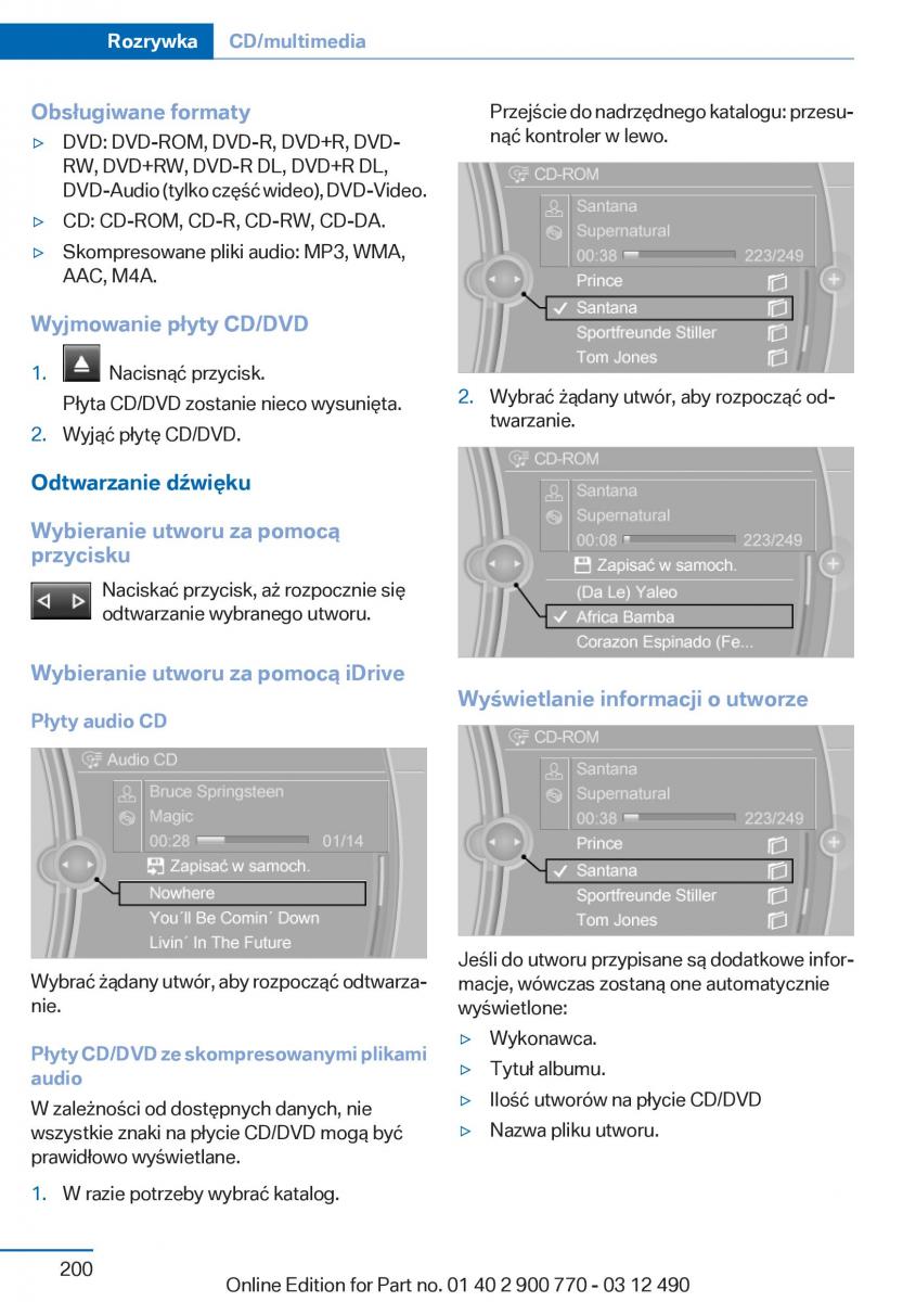 manual  BMW 6 F13 Coupe instrukcja / page 200