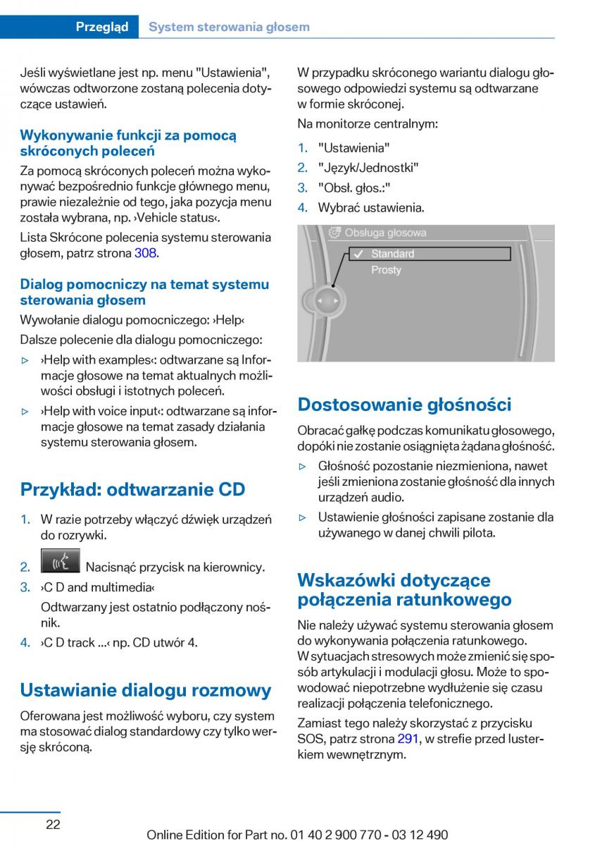 BMW 6 F13 Coupe instrukcja obslugi / page 22