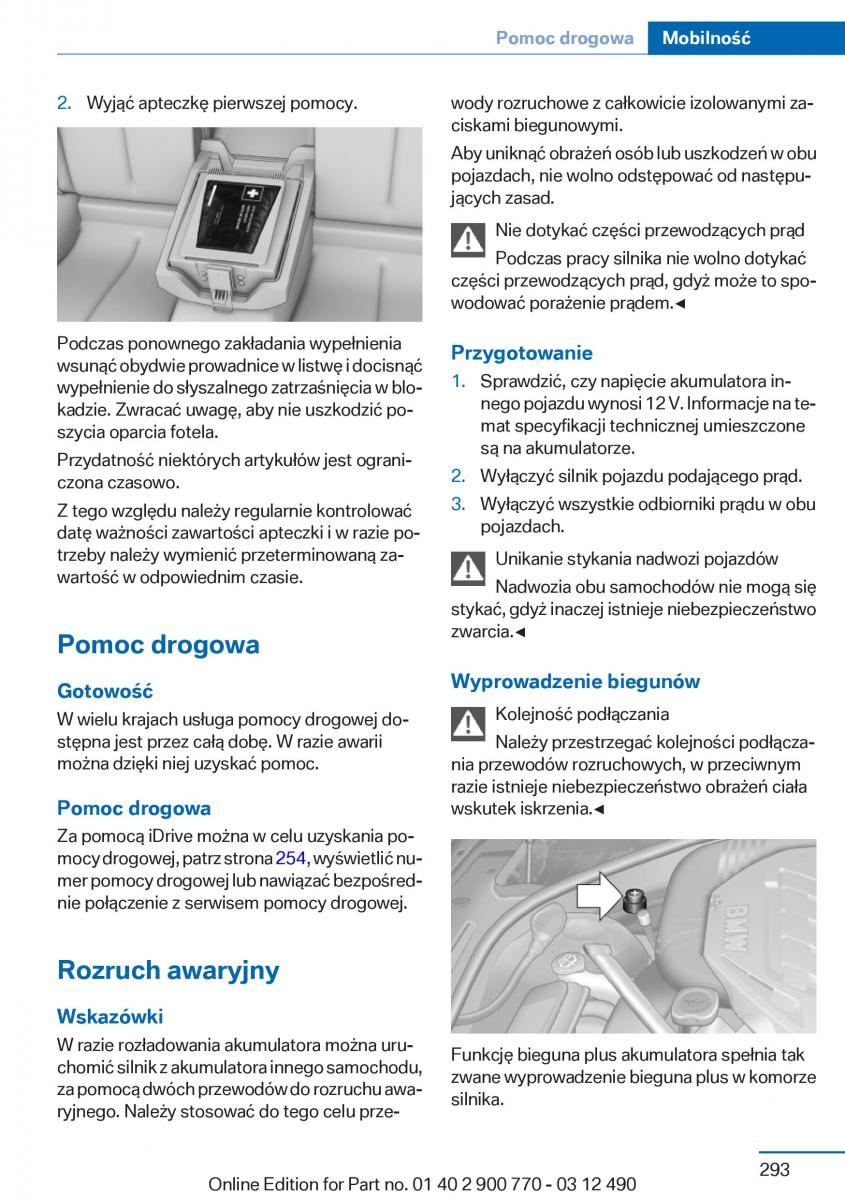 manual  BMW 6 F13 Coupe instrukcja / page 293