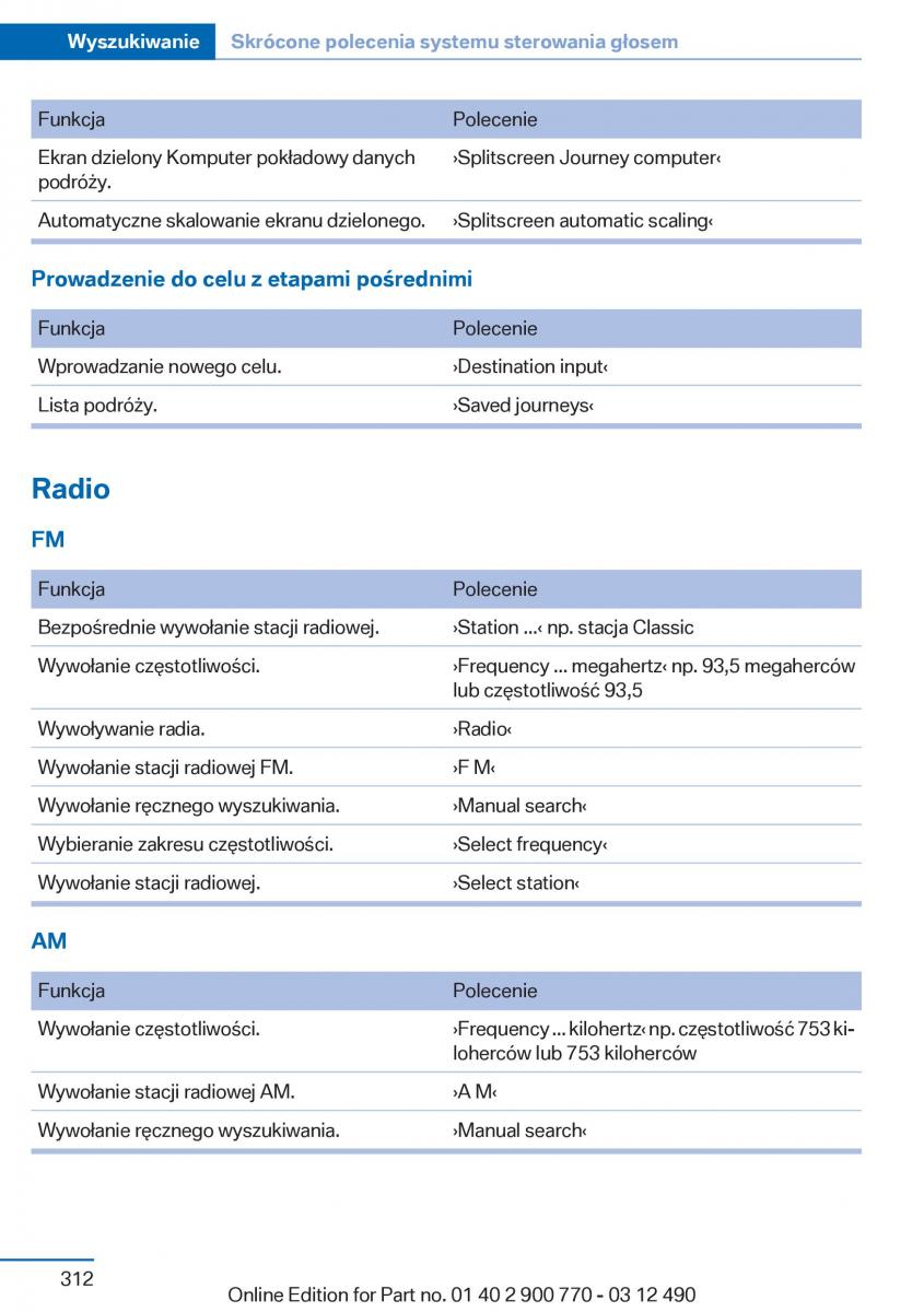 manual  BMW 6 F13 Coupe instrukcja / page 312