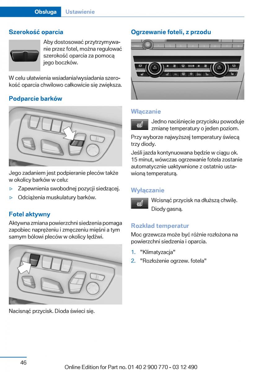 manual  BMW 6 F13 Coupe instrukcja / page 46