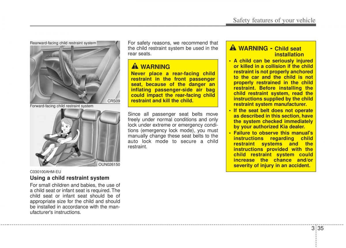 Kia Sportage III 3 owners manual / page 57